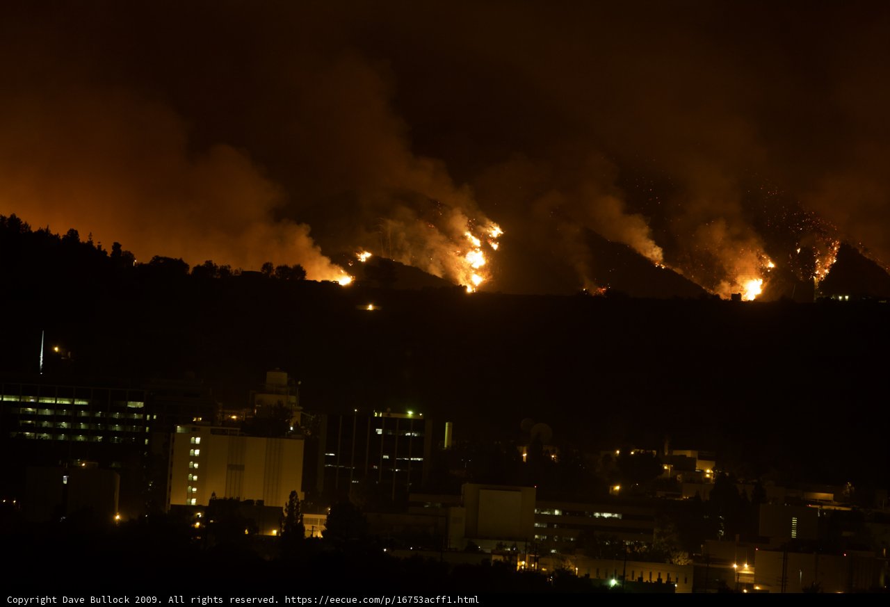 Cityscape in Flames