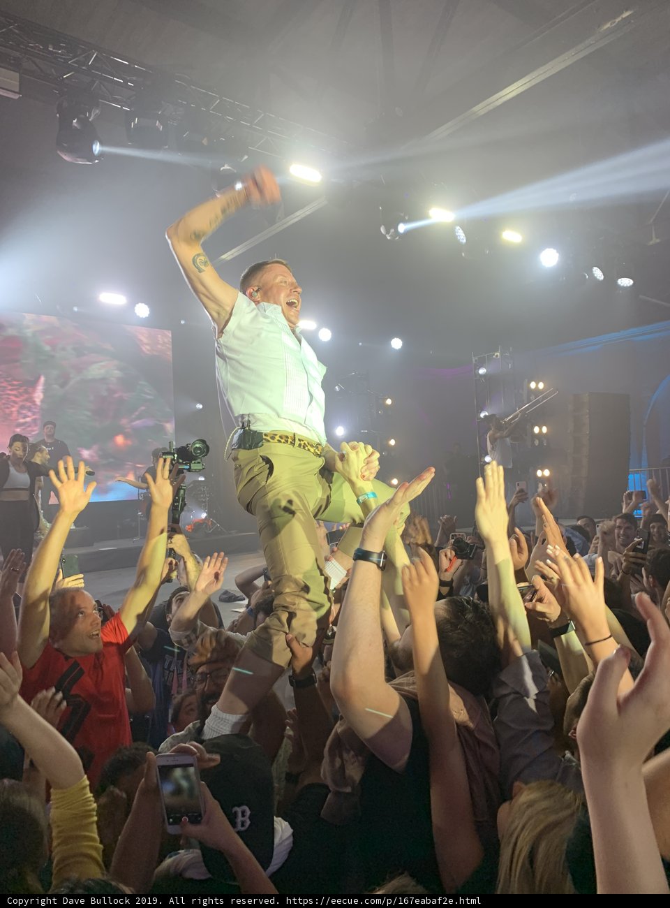 Macklemore Rocks the Crowd