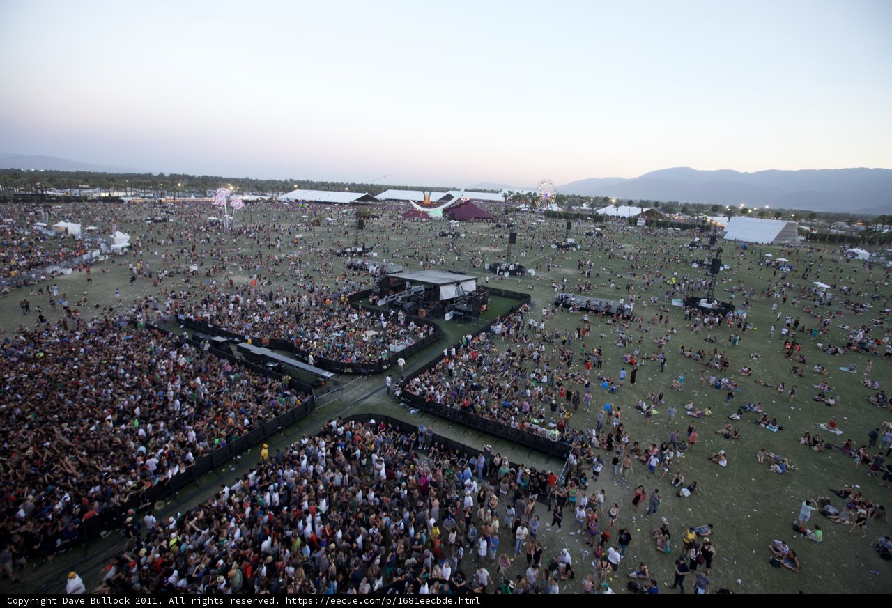 Coachella's Sunday Concert Crowd