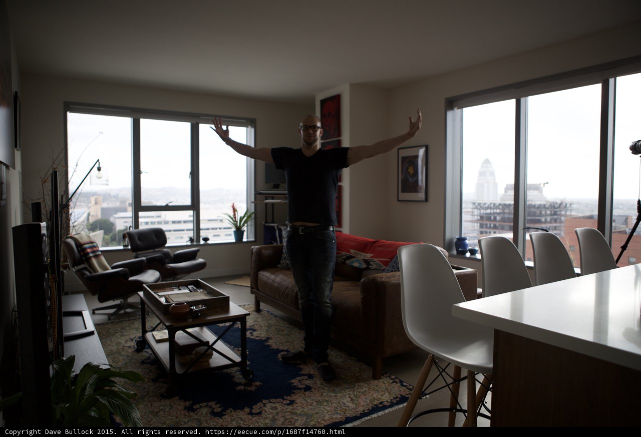 Welcoming Arms in the Living Room