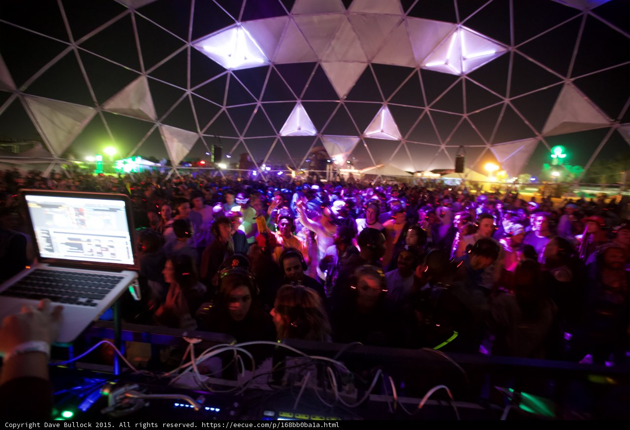 Silent Disco Crowd
