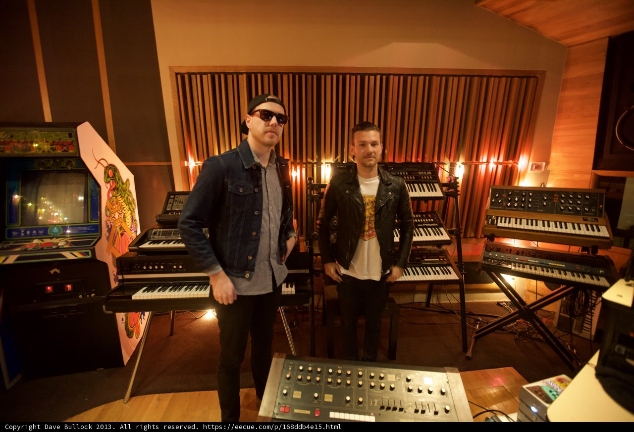 Studio Session with Two Musicians