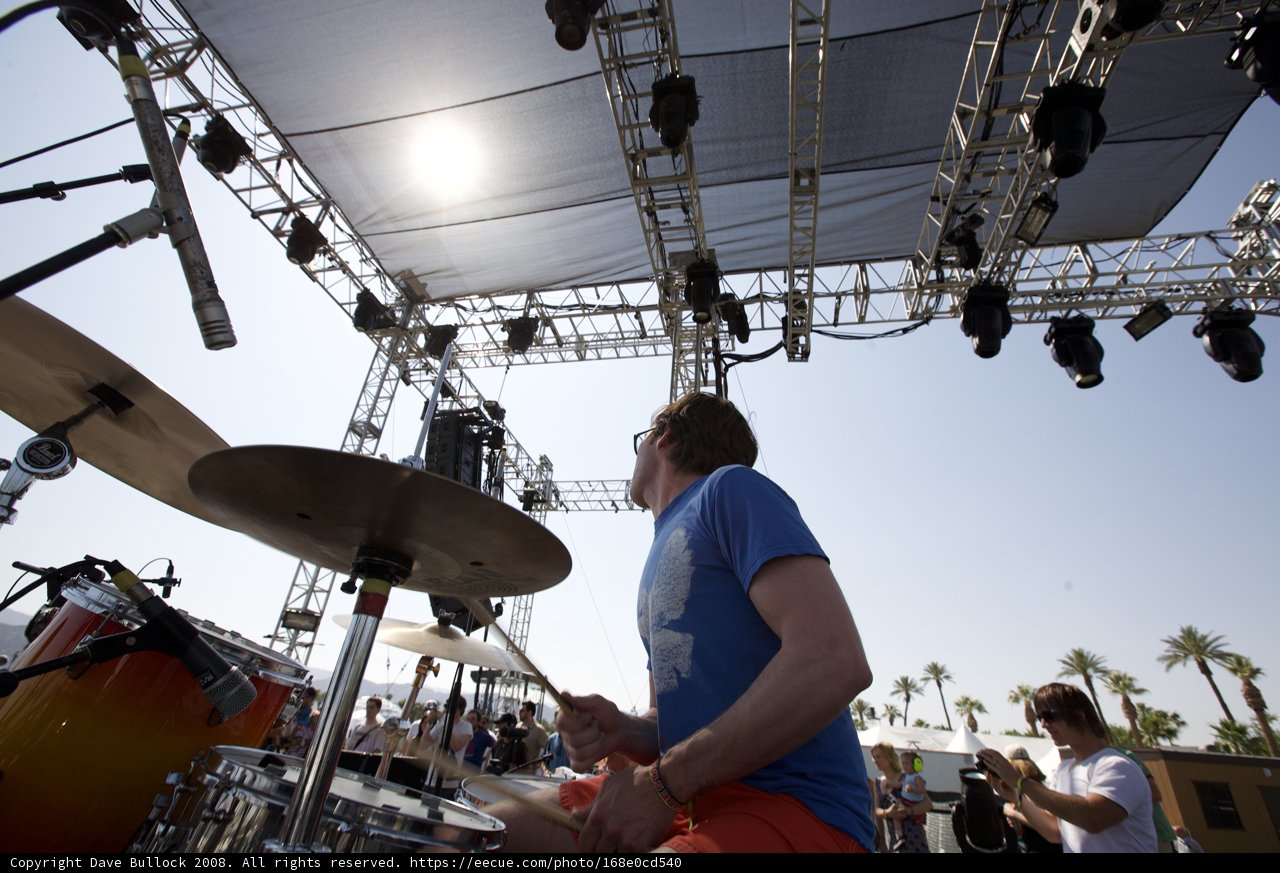 Drumming Under the Desert Sky
