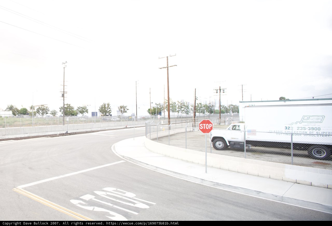 Parked Truck on the Road