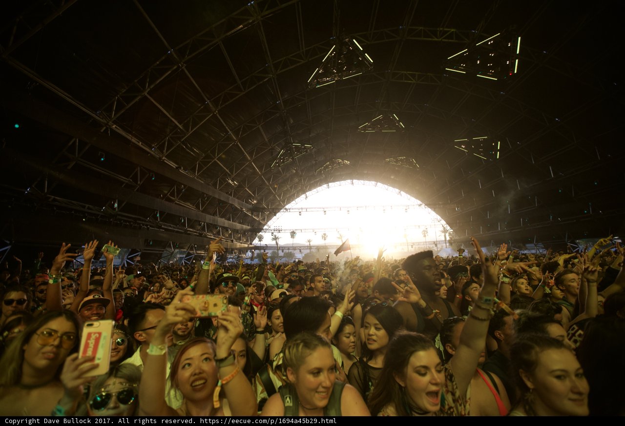 Coachella Crowd Goes Wild