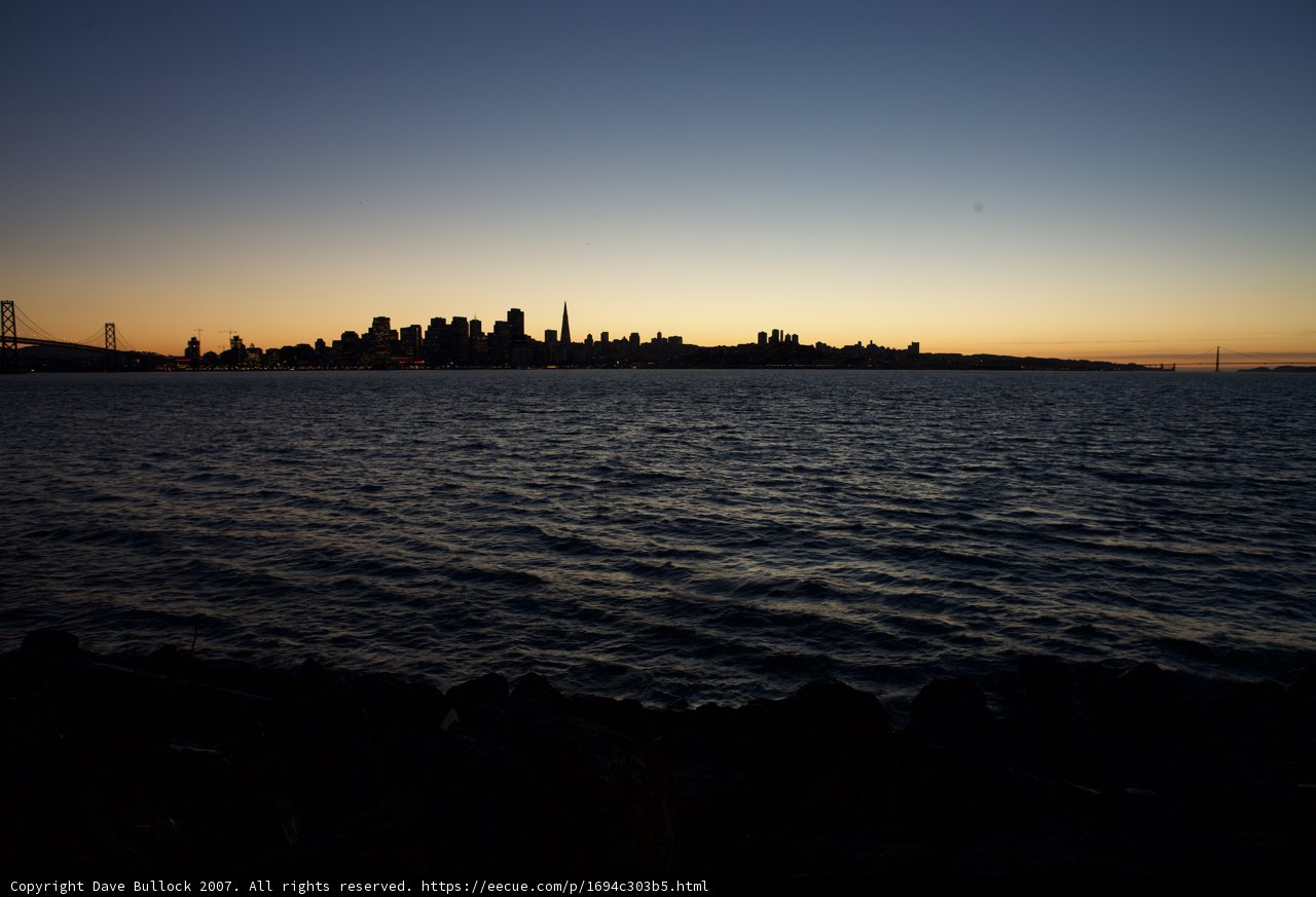 Golden Hour on the San Francisco Bay
