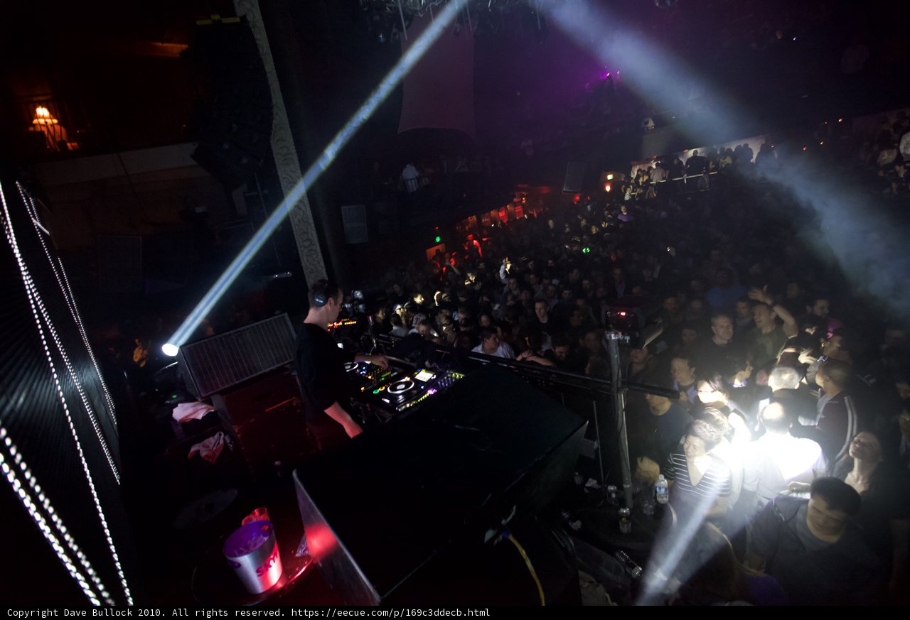 The DJ Lights Up the Night at Sierra Madre Nightclub