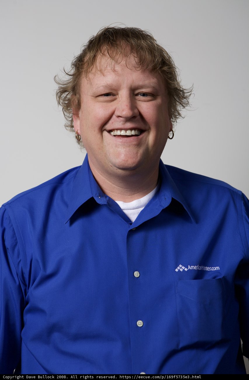 Artie P in a Blue Shirt