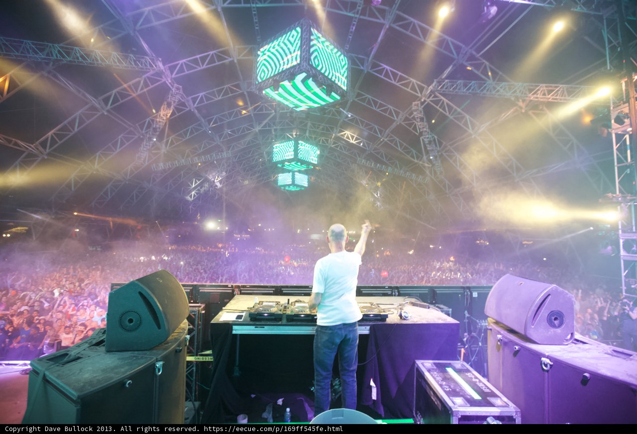 DJ Rocks the Night Away at Coachella