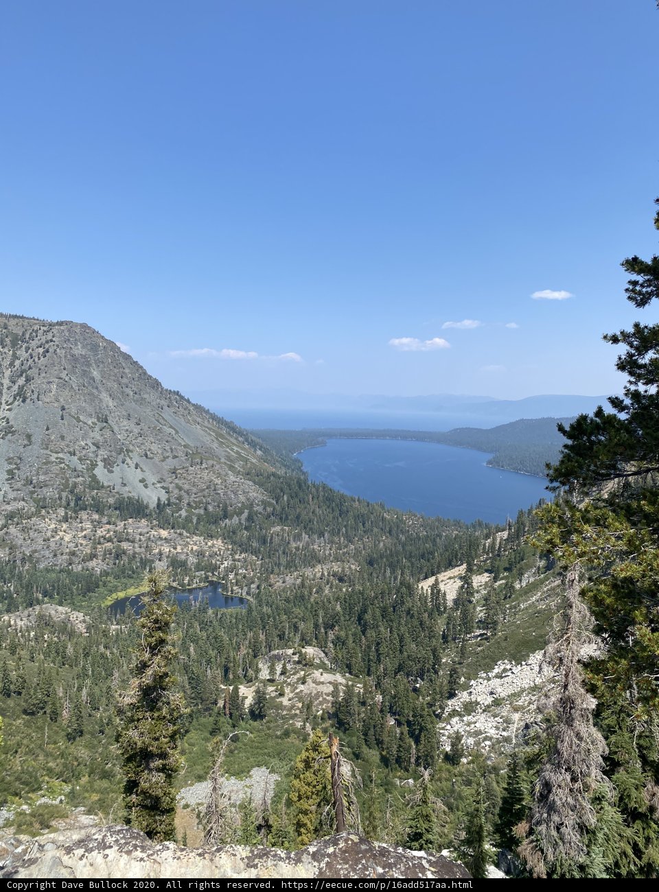 Majestic landscape of Desolation Wilderness