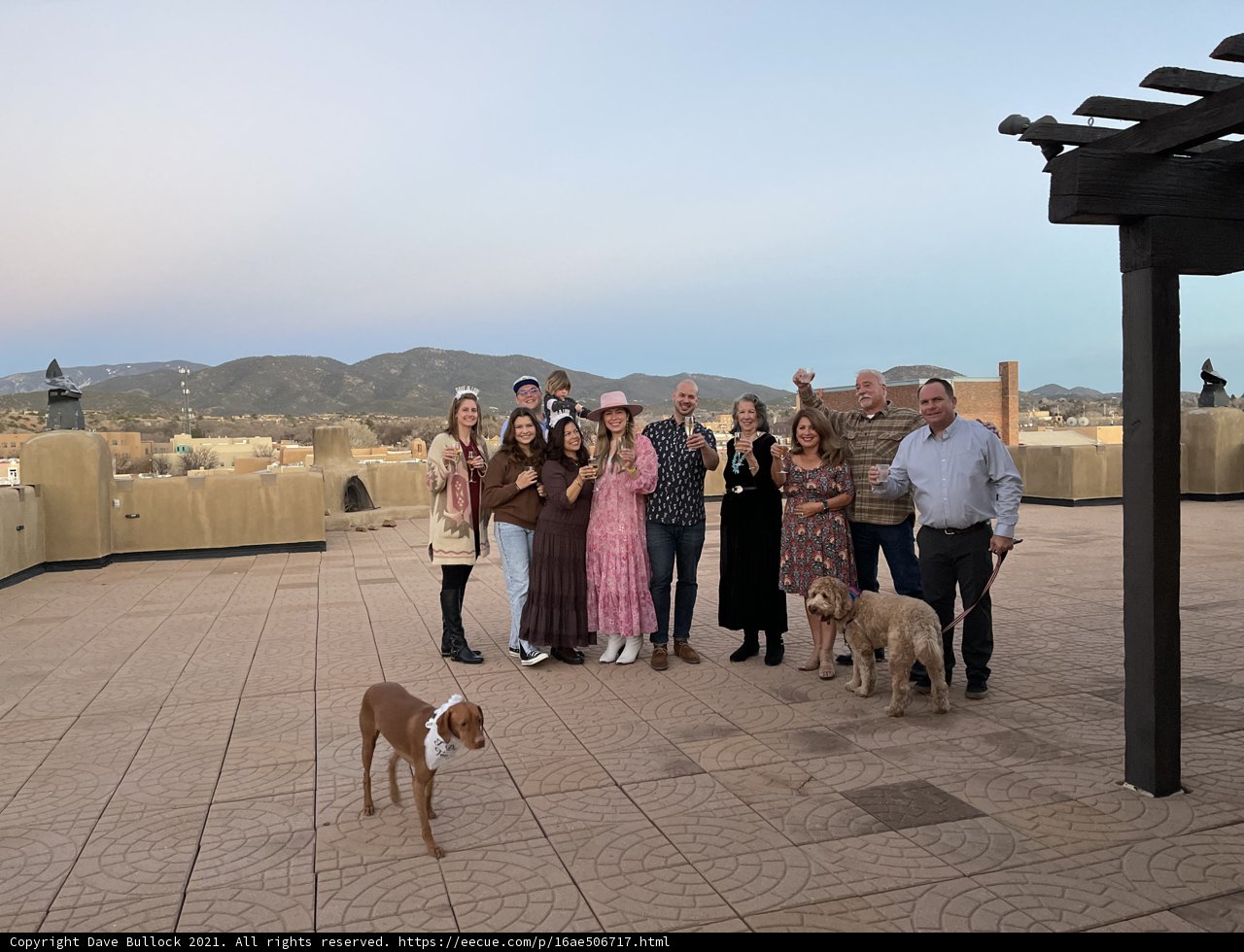 Rooftop Gathering in Santa Fe