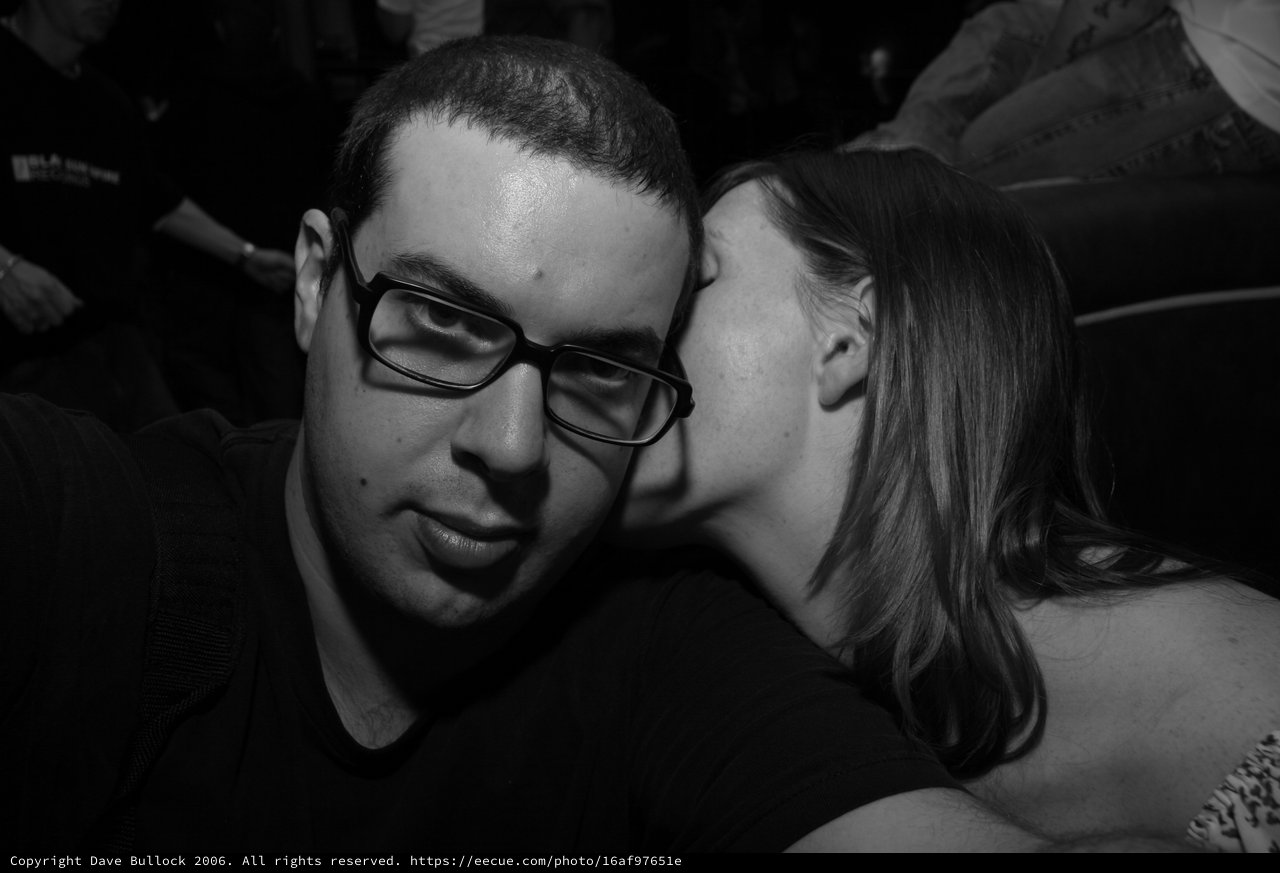 Intimate Moment at a Nightclub Event, 2006