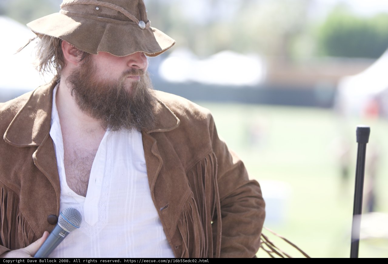 Beard and Microphone