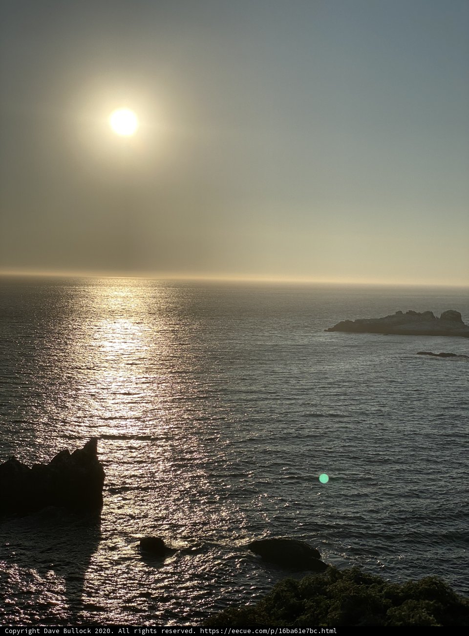 Sunset Serenity at the California Coast