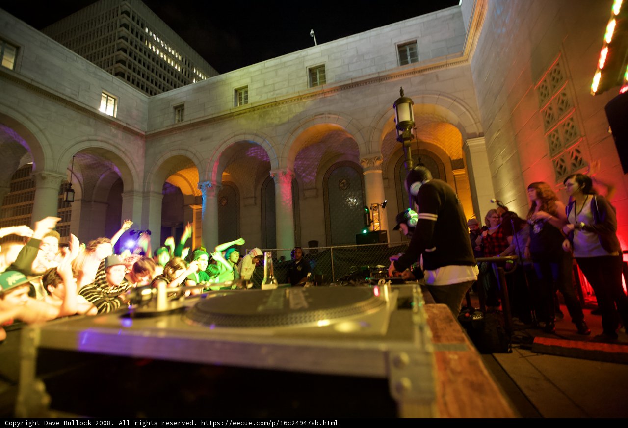Urban Stage Lights Up the Night Sky with Music