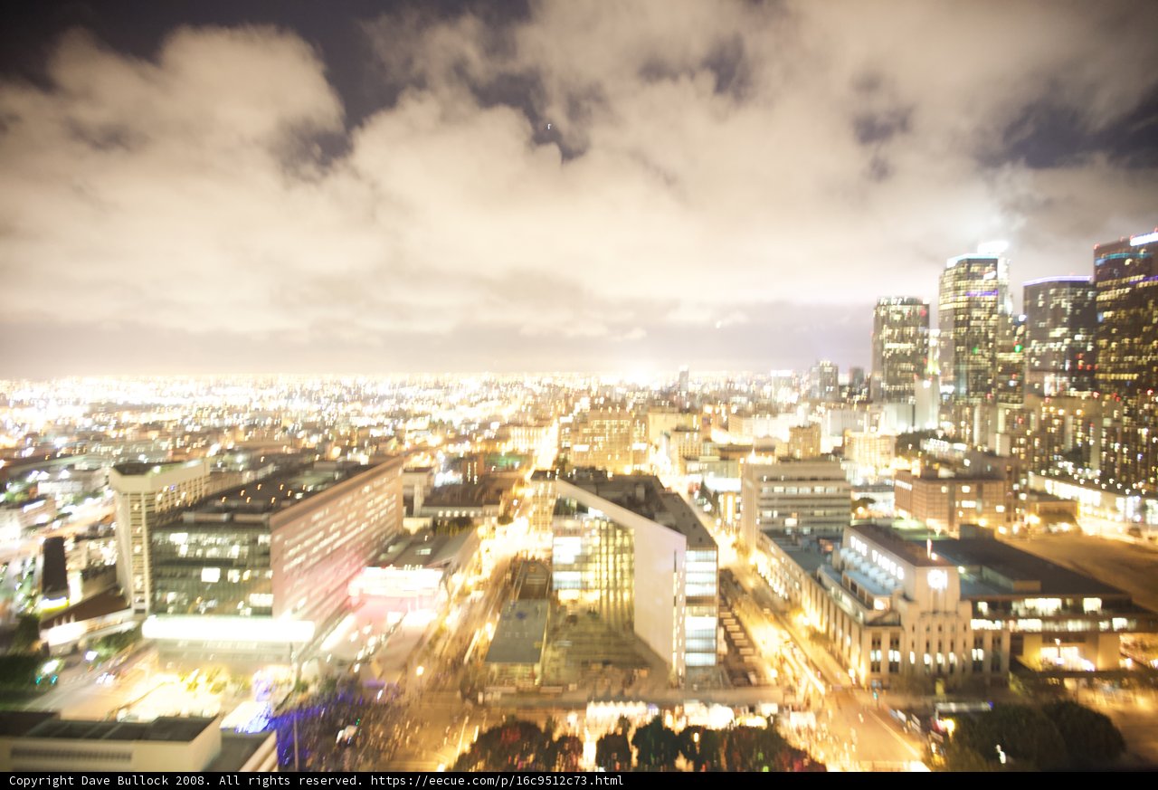 Night Lights in the Metropolis