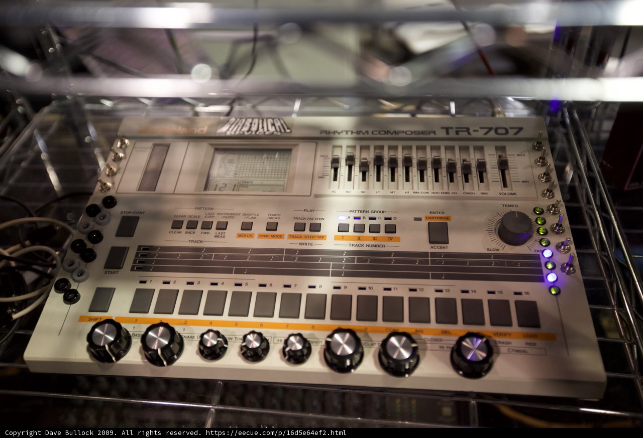 Electronic Music Instrument Close-Up