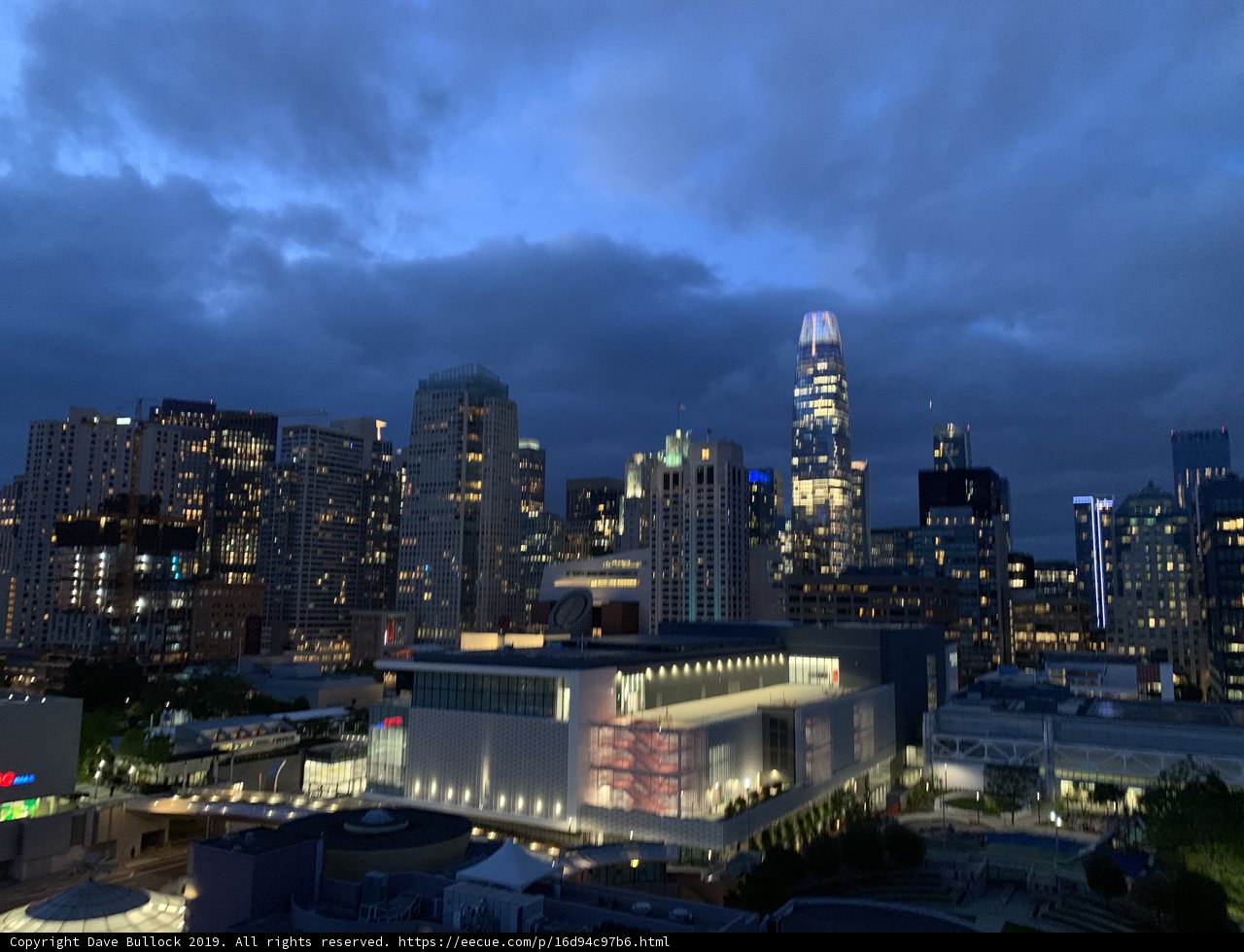 City Skyline at Dusk