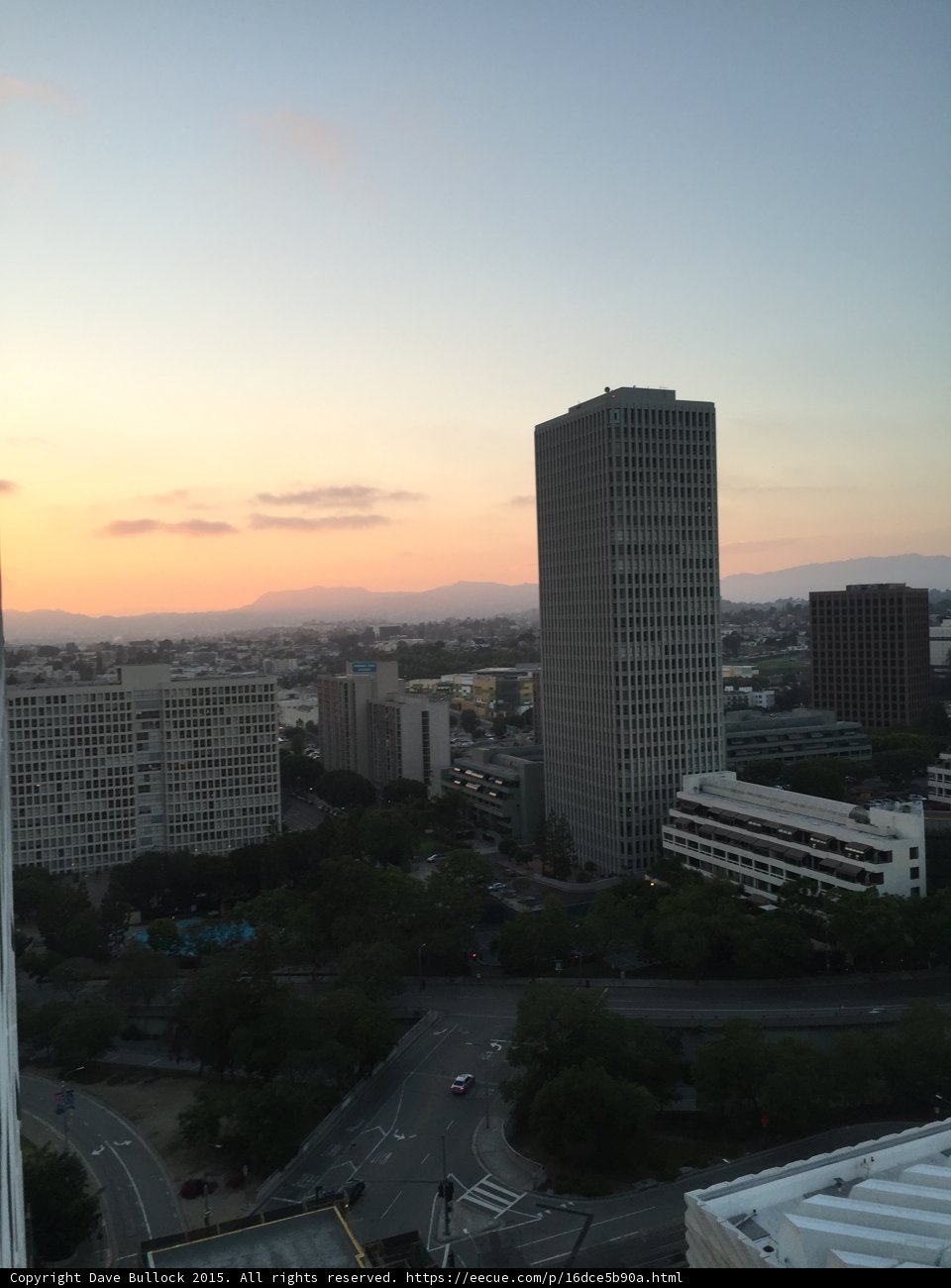 DTLA Sunset Cityscape