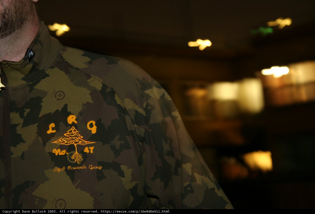 Military Man in Camouflage Jacket