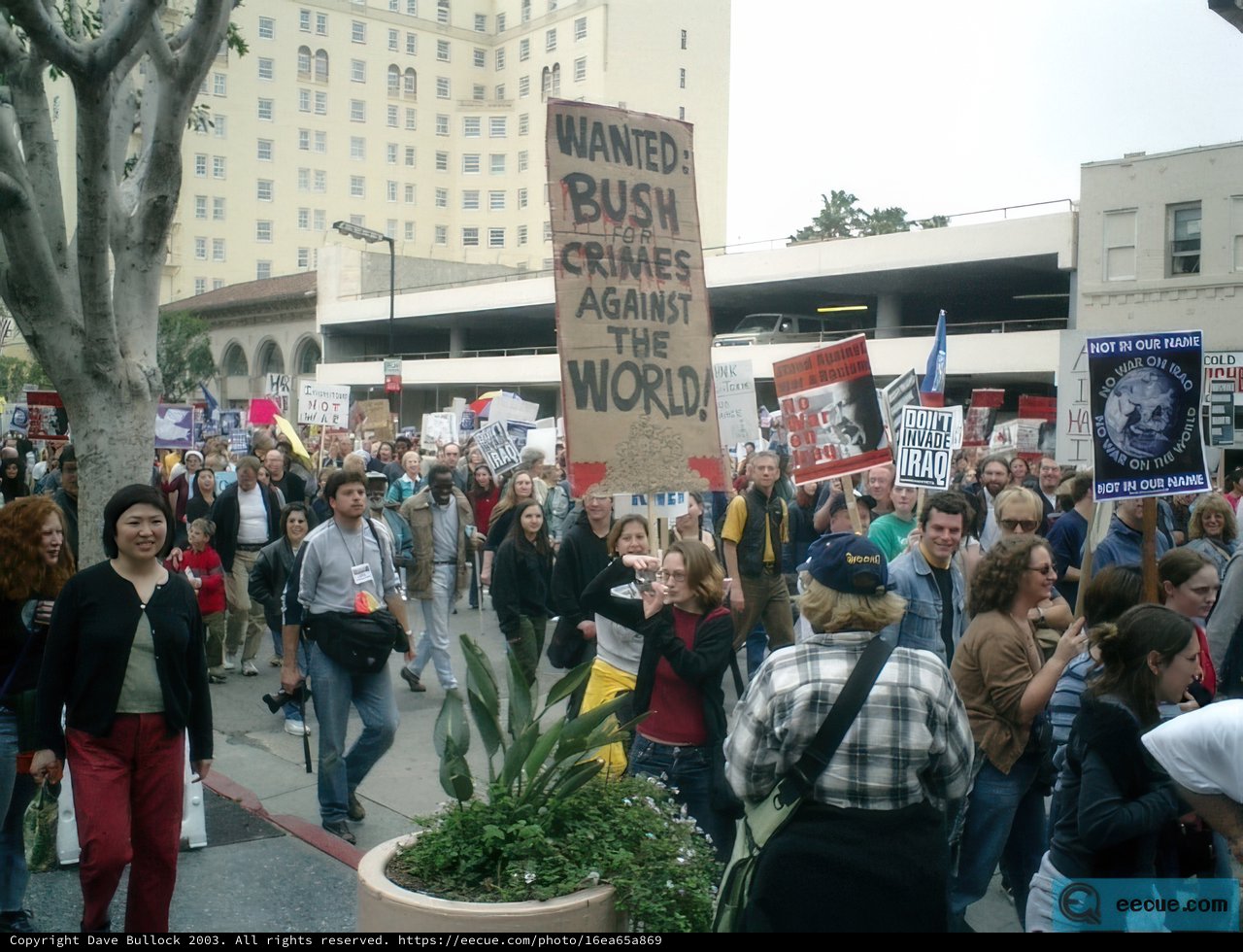 Protesters March in the City