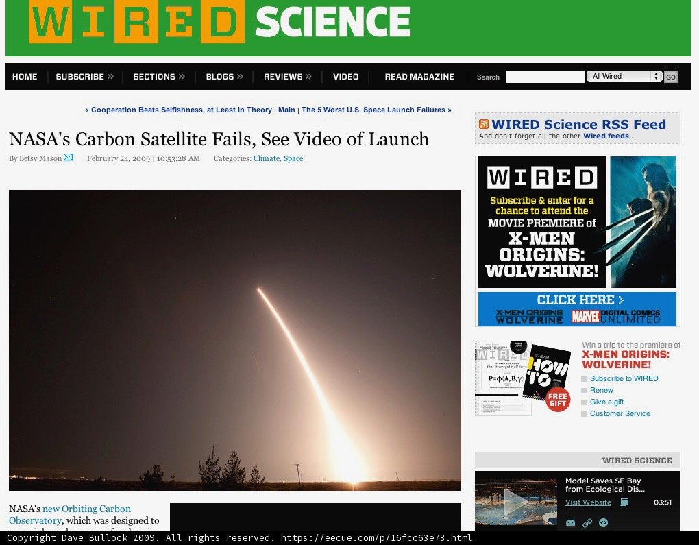 NASA's Golden Gazelle Satellite Plummets to Earth