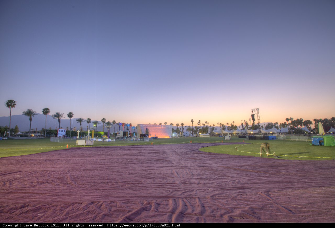 Baseball Field Twilight
