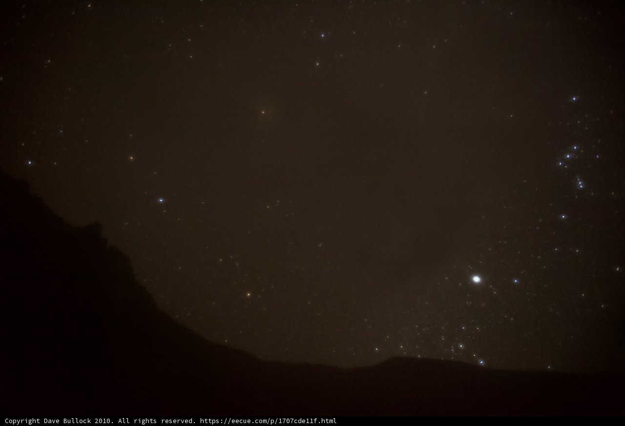 Starry Night Sky