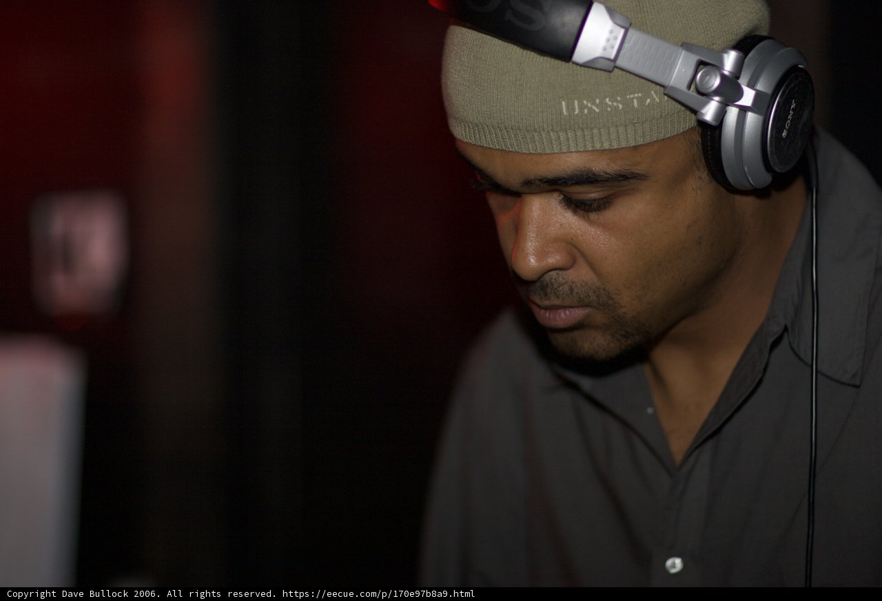 The Man with the Beanie and Headphones