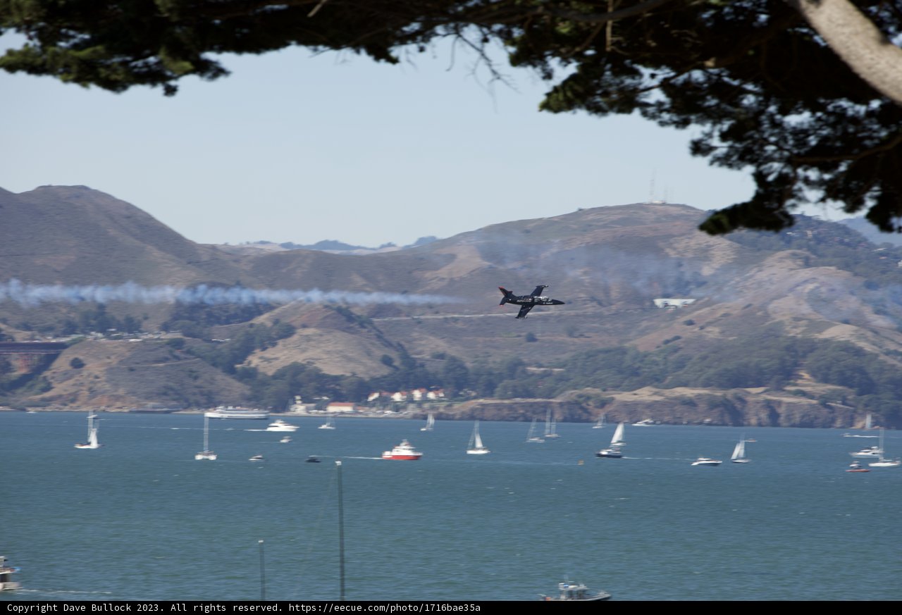 Soaring Over Waters - Fleet Week Air Show 2023