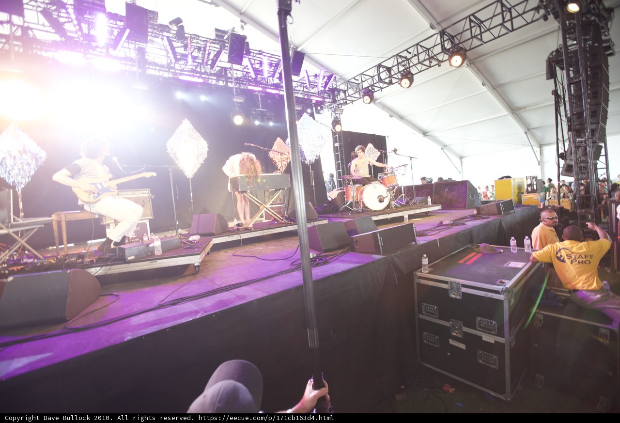 Rocking Out on Stage