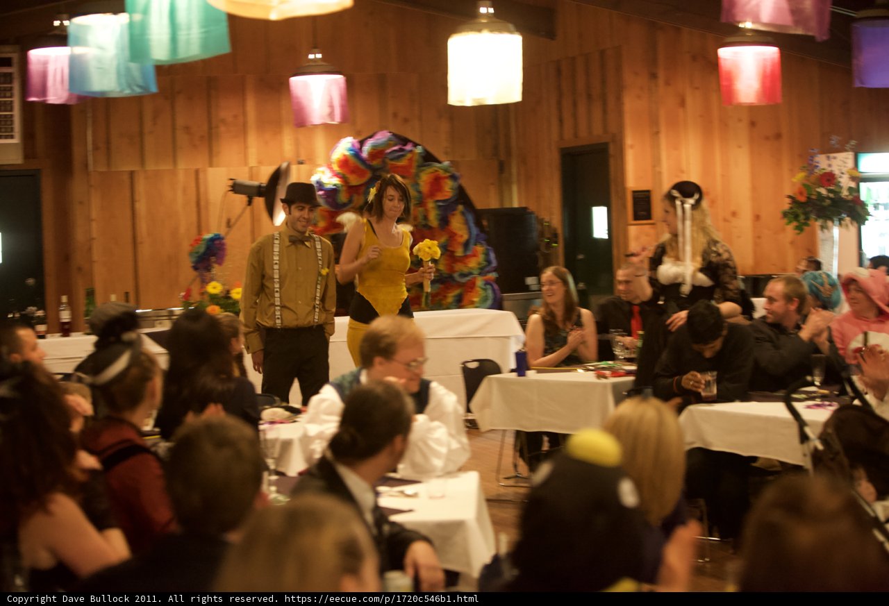 Wedding Reception at a Famous Food Court