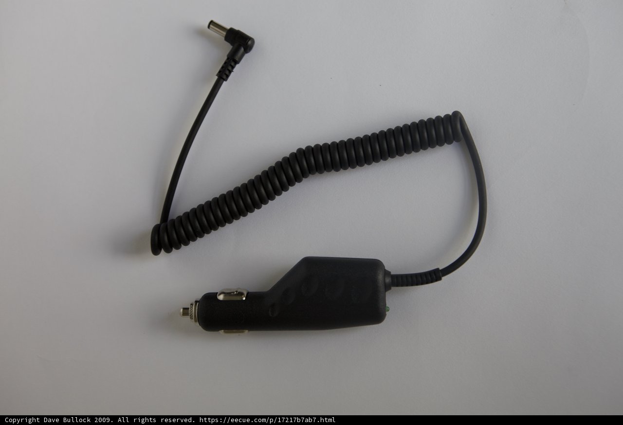 Black Car Charger Adapter