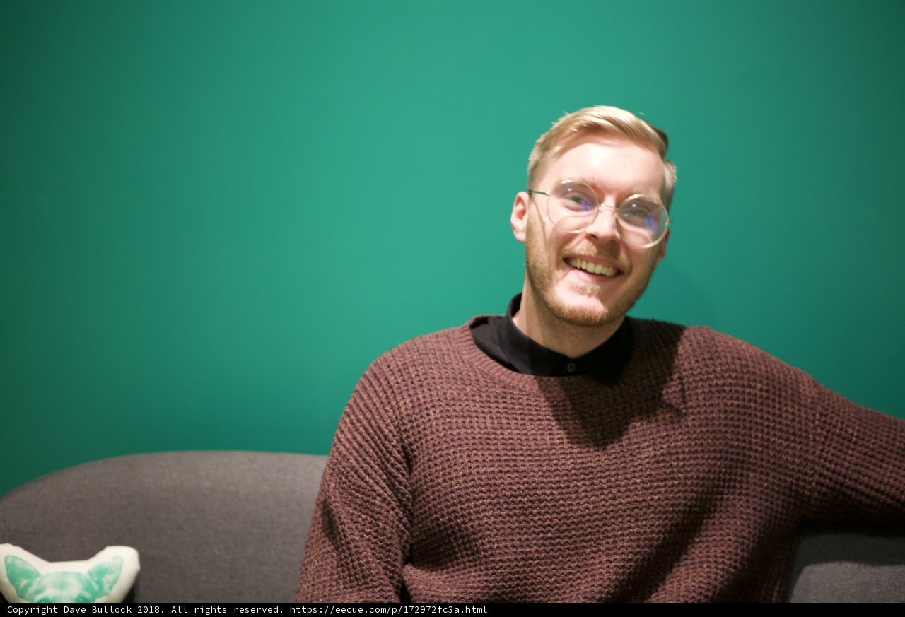 The Happy Man on the Couch