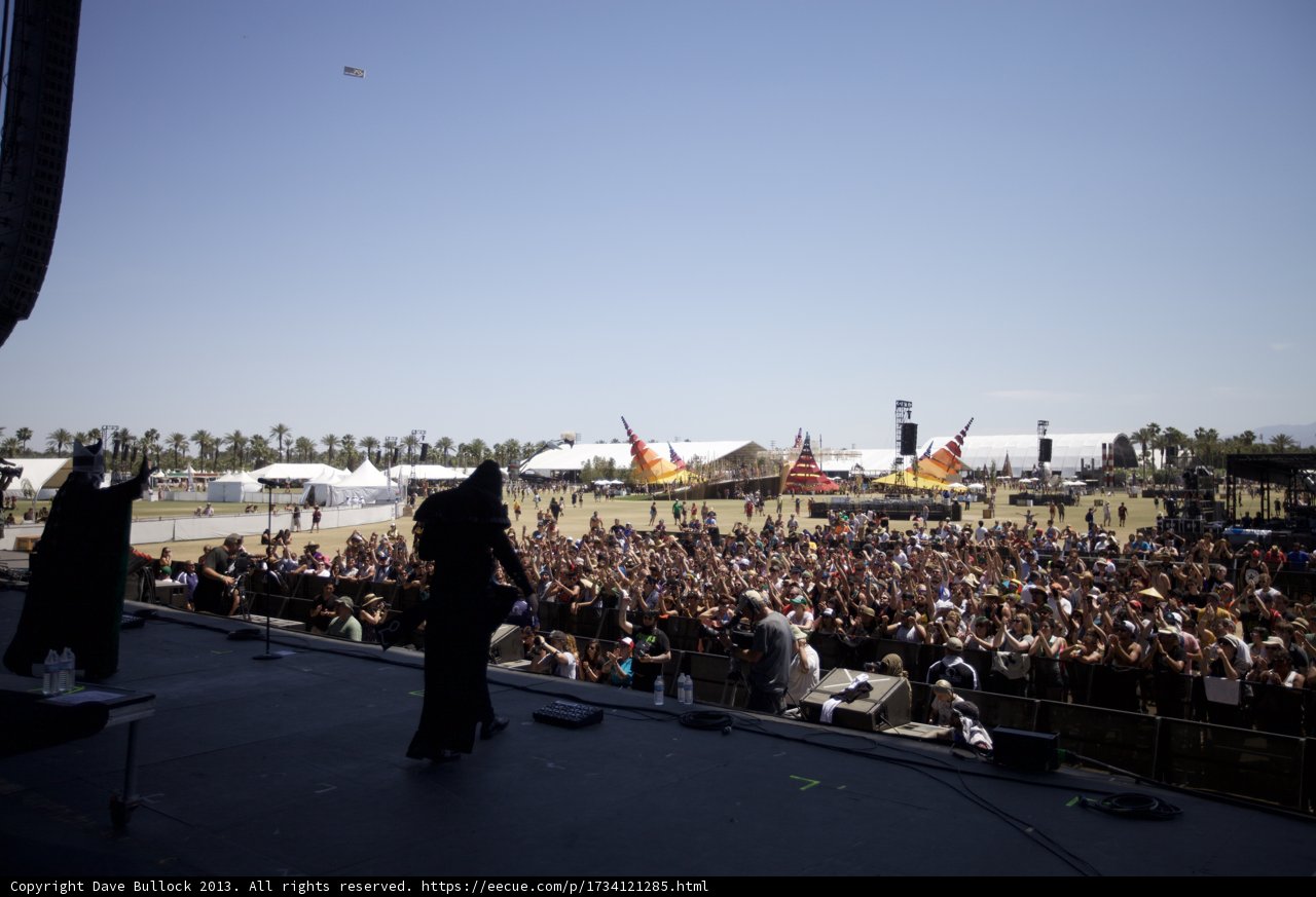 Massive Crowd Enjoys Outdoor Concert