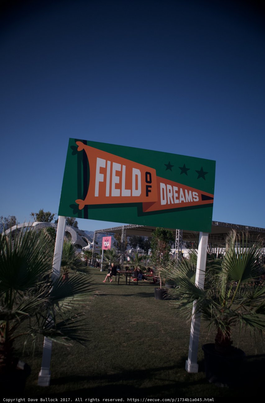Field of Dreams Sign in the Summer Sky