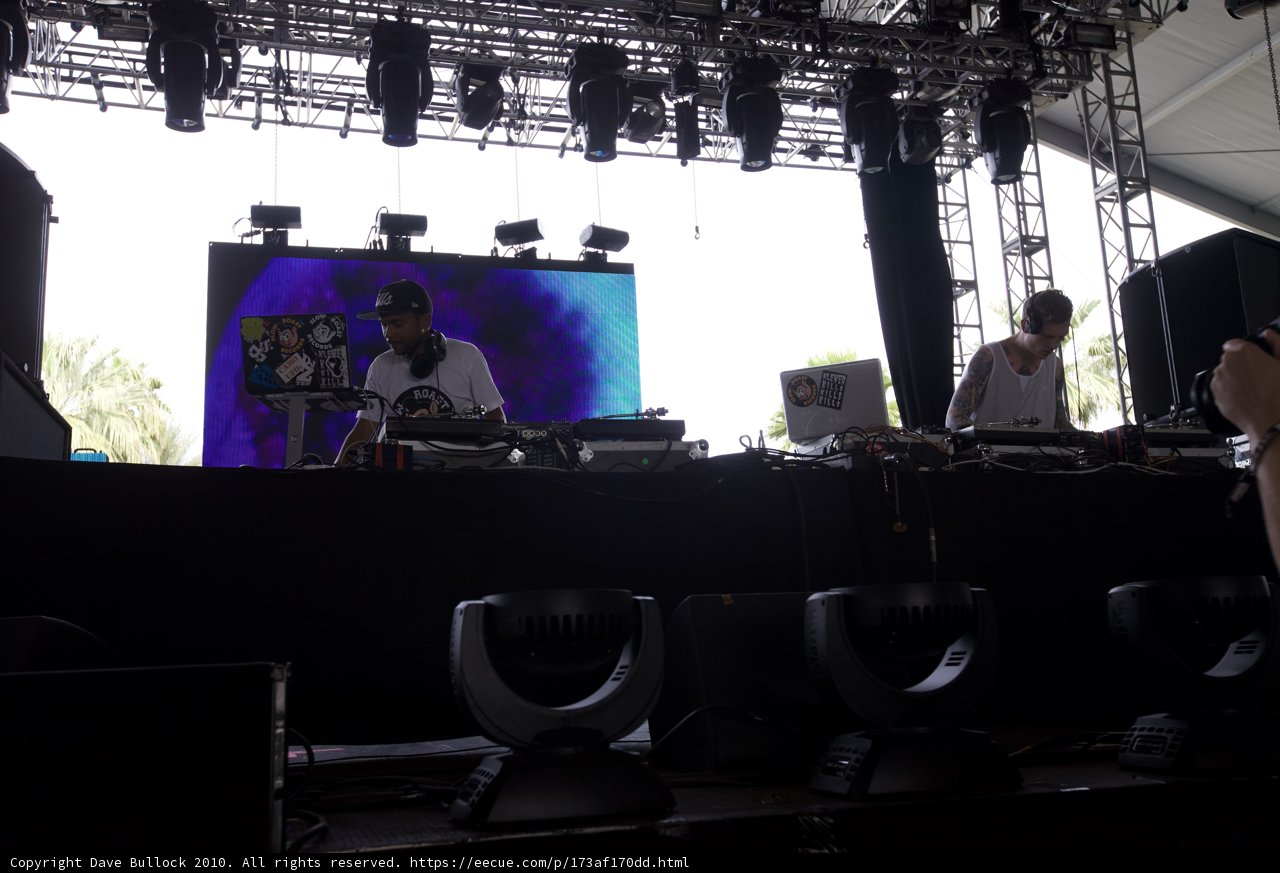 DJ Craze and Jake Langlois on Stage