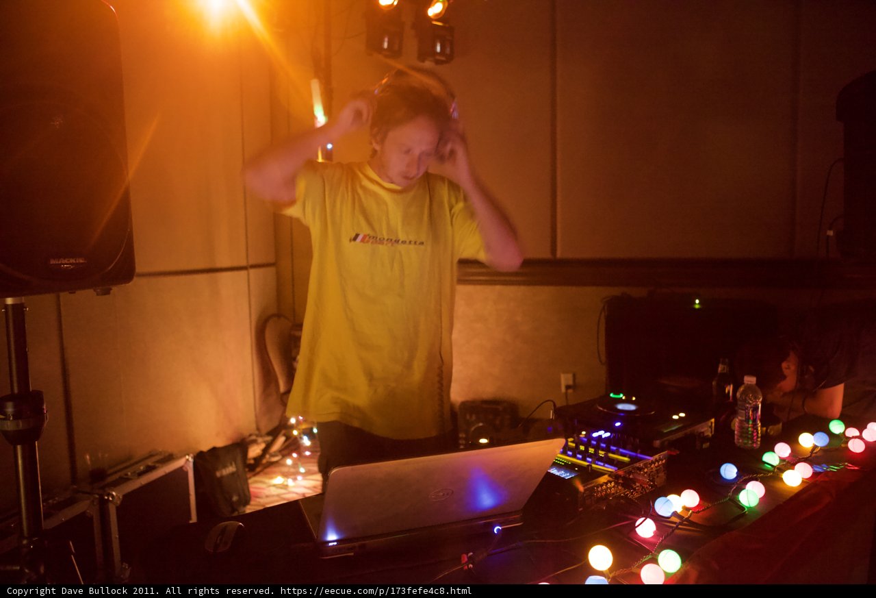 Yellow Shirt Deejay at Defcon 2011
