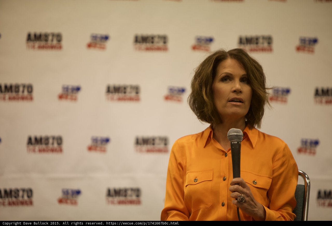 Michele Bachmann Addresses Politicon Crowd