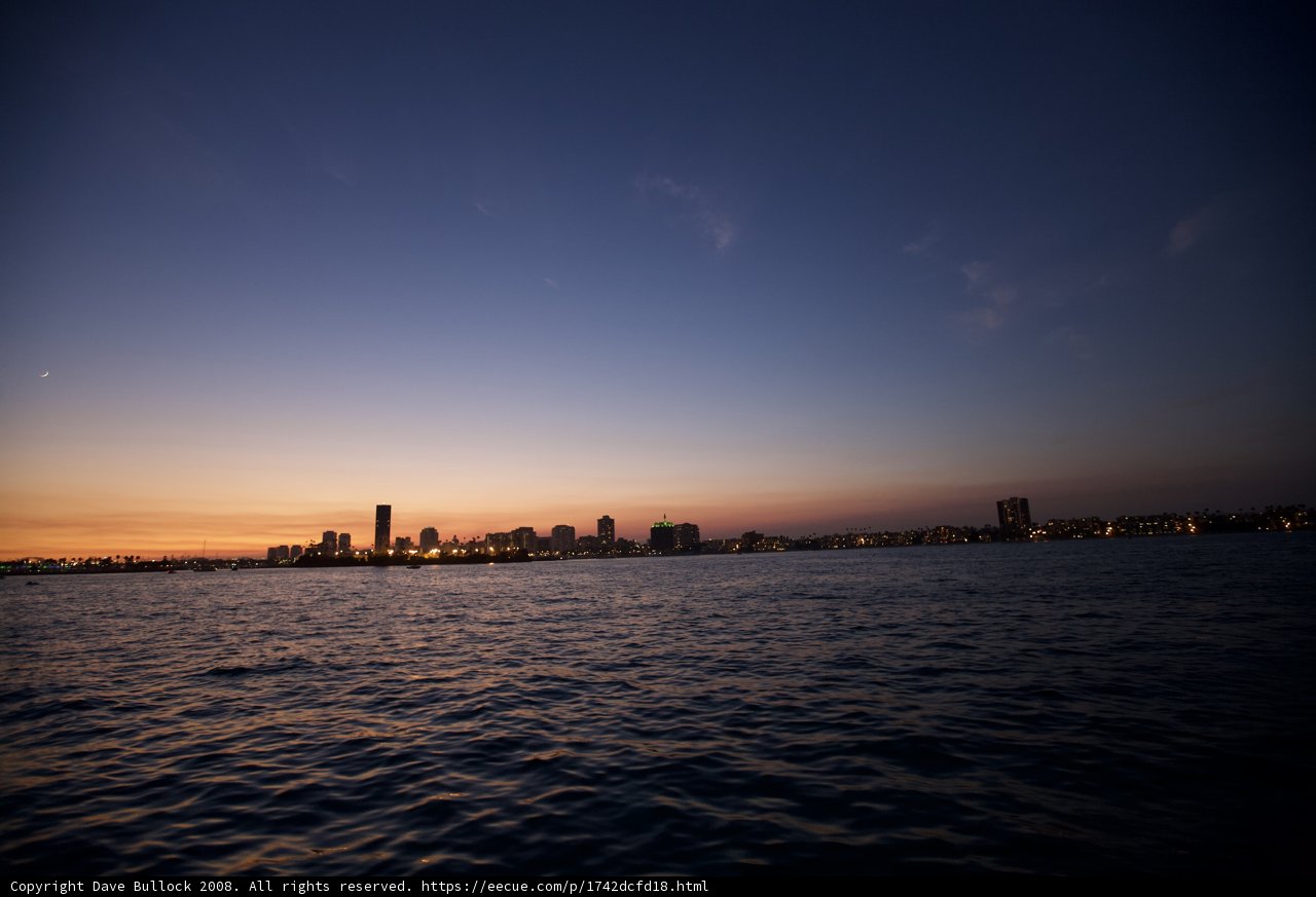 Sunset over the Cityscape