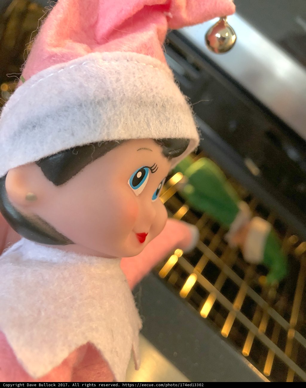 Elf on the Shelf at Disneyland Resort