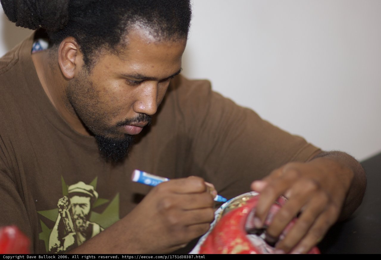 Painting with Dreadlocks