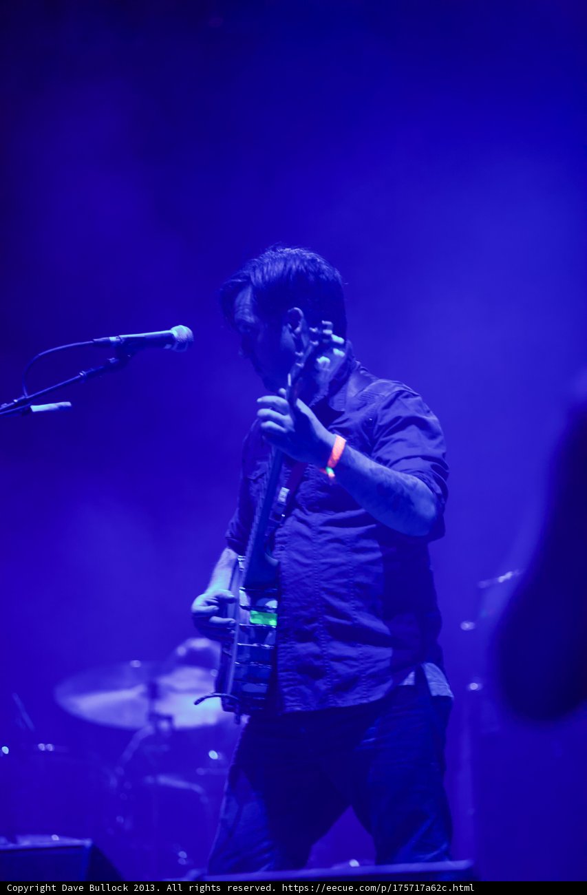 Black Shirt Guitarist Rocks Coachella Stage