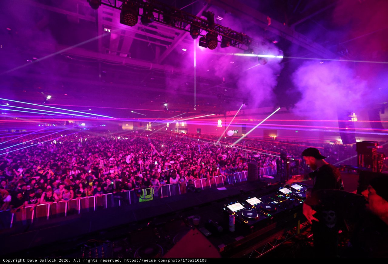 Massive Crowd Electrified by DJ at Wobbleland 2026