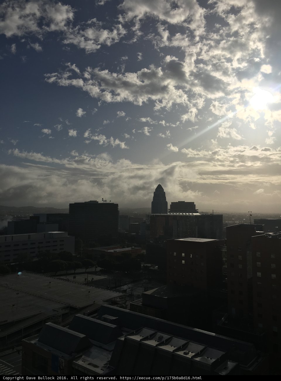 Bright Sunlight illuminates a Spectacular Cityscape
