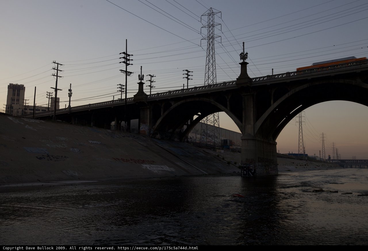 Sunrise over the Arching Bridge