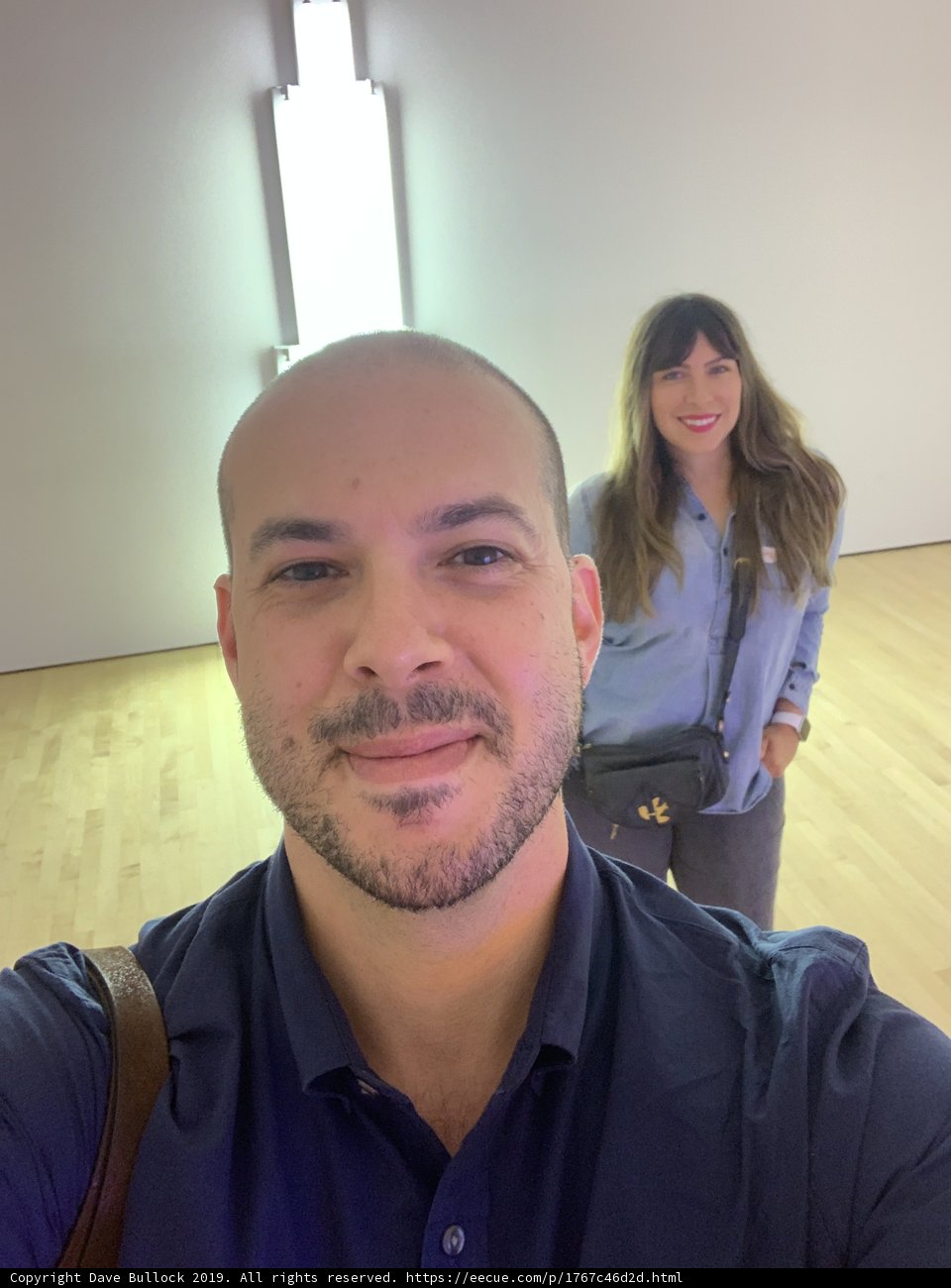 Selfie at the Gallery