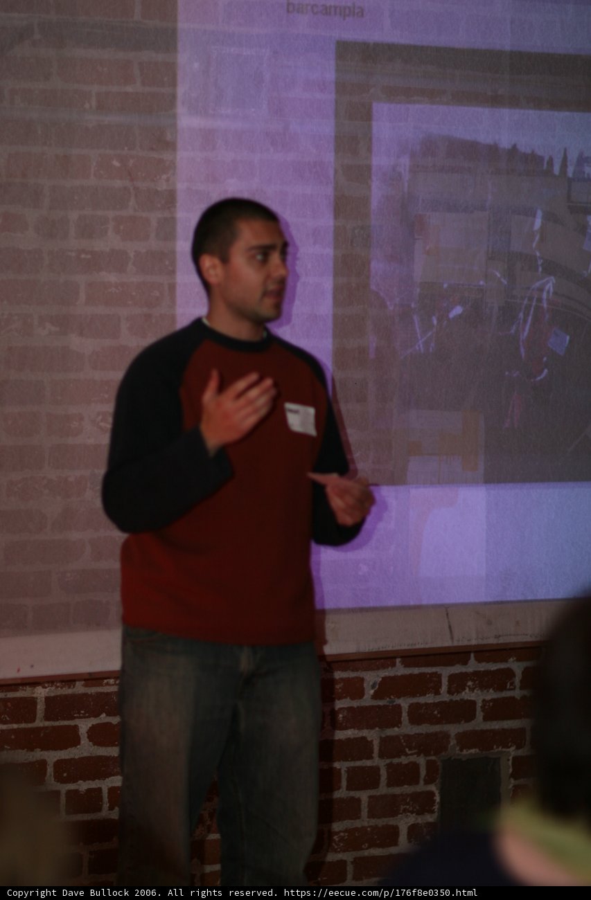 Speaker at Barcamp
