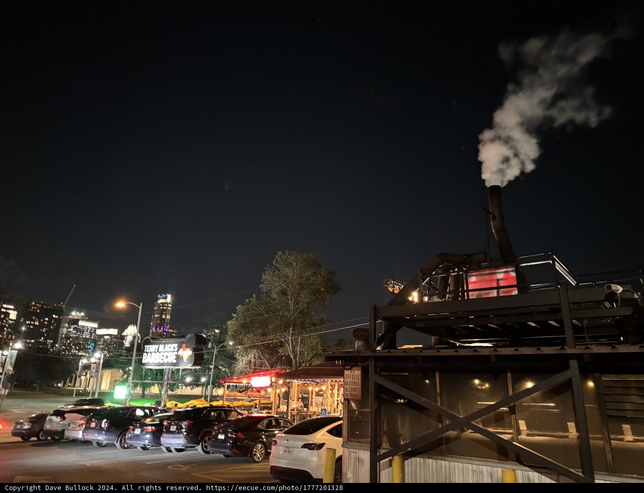 Urban Interlude: Train on the Streets of Austin