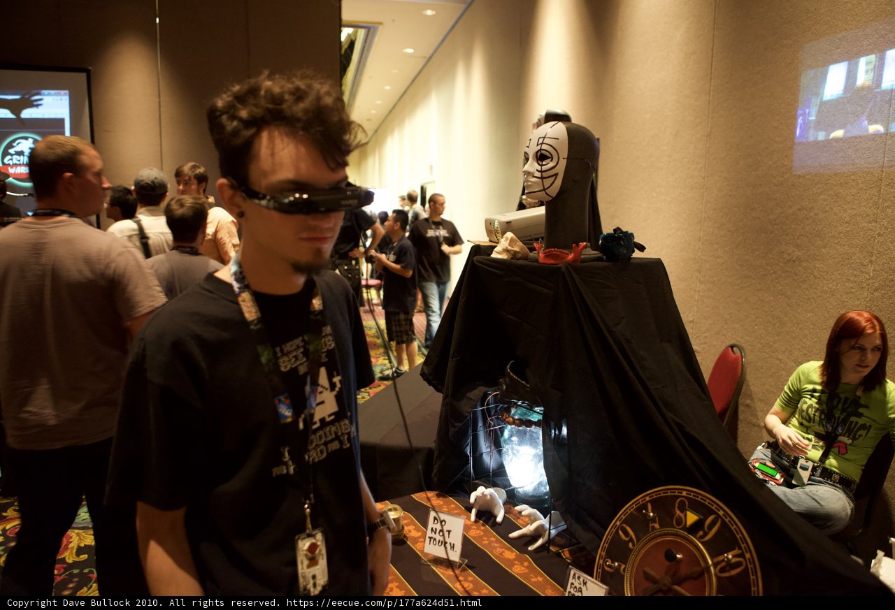 Virtual Reality Experience at Defcon 18